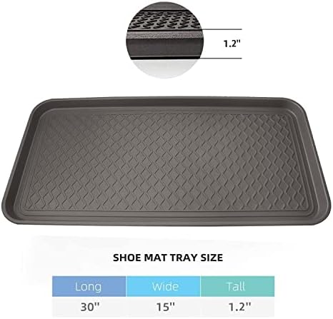 Finorder Boot & Shoe Trays, 2 Pack - Image 4