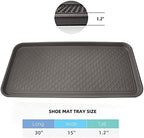 Finorder Boot & Shoe Trays, 2 Pack - Image 4