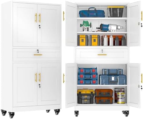 GAIOUS Metal Garage Storage Cabinet by GAIOUS