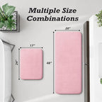 HUXMEYSON Bathroom Rugs Sets 2 Piece, Non-Slip & Quick Dry Bath Mat Set - Image 2