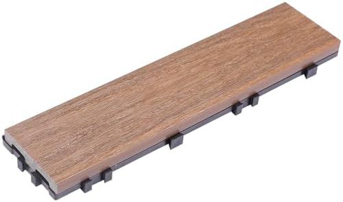 UltraShield Naturale 1/4 ft. x 1 ft. Quick Composite Single Slat Deck Tile - Image 2