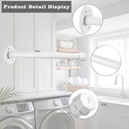 Sumnacon Wall Mounted Clothes Rack - Image 4