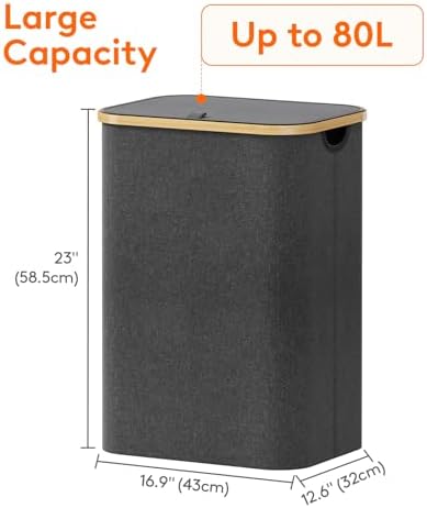 Lifewit 80L Large Laundry Basket - Image 4