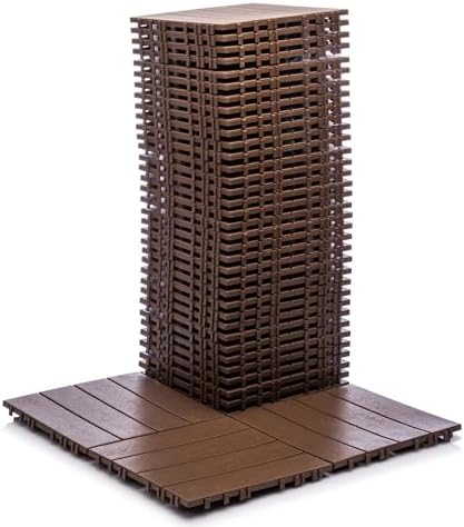 Transform Your Space with 68-Pack 11.42" x11.42” Plastic Interlocking Deck Tiles - Image 5