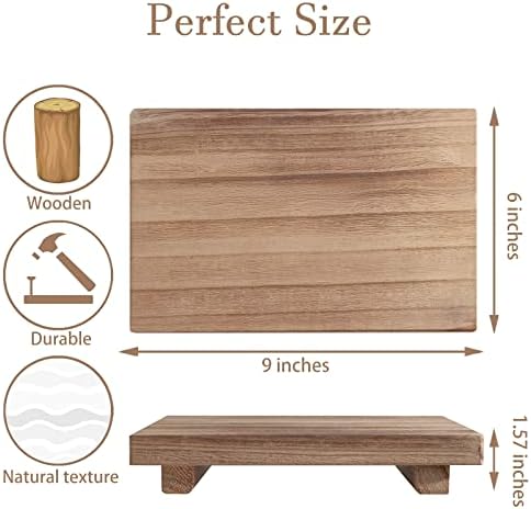 Wood Bathroom Tray Farmhouse Decor Kitchen Soap Holder - Image 4