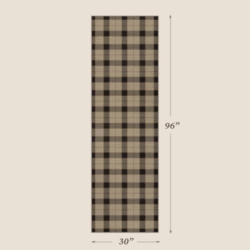 JTJ Easy Jute Kitchen Runner Rug 2'6" x 8' - Image 2