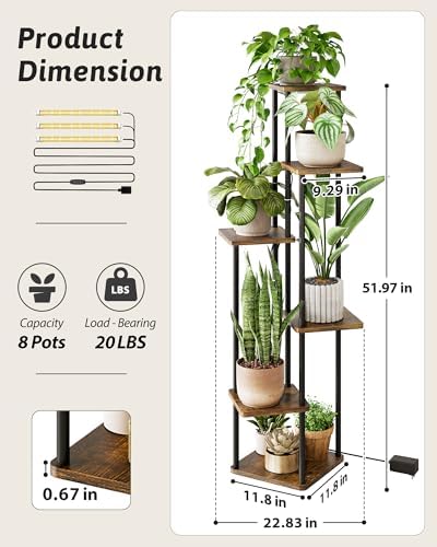 GENTINGBRO Plant Stand Indoor - Image 2