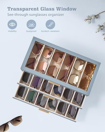 Lolalet Sunglasses Storage Box for Women - Image 4