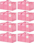 ukeetap 8 Pack Extra Large Clothes Storage Bins by ukeetap