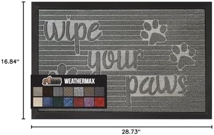 GORILLA GRIP WeatherMAX Door Mat, Indoor Outdoor Use - Image 2