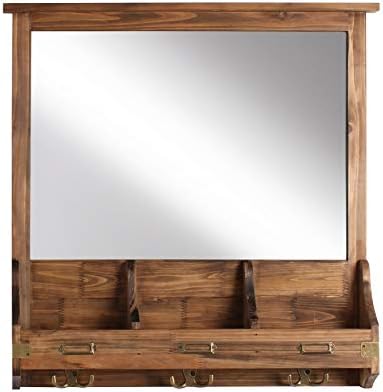 Kate and Laurel Stallard Decorative Rustic Wood Home Organizer by KateandLaurel