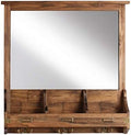 Kate and Laurel Stallard Decorative Rustic Wood Home Organizer by KateandLaurel