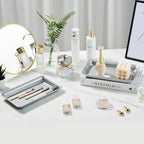 SheeChung Metal Vanity Tray, Bathroom Counter Storage Tray - Image 5
