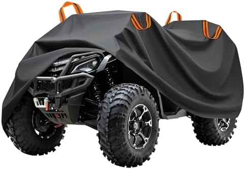 Puroma ATV Cover Waterproof Outdoor Heavy Duty Windproof Reflective Oxford by Puroma