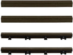 1 in. x 1 ft. Quick Deck Composite Deck Tile Straight Trim - Image 2