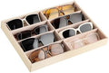 Frebeauty 8-Slot Sunglass Organizer Tray, Sunglass Holder by Frebeauty