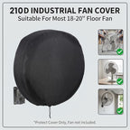 210D Oxford Heavy Duty Outdoor Fan Cover, Anti-UV Outdoor - Image 4