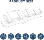 VAEHOLD Hat and Coat Wall Mount Rack - Image 5