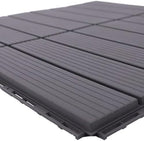 Wood Plastic Composite Patio Deck Tiles, 12”x12” Interlocking Decking Tiles by LifeFirstChoice-Blisiour