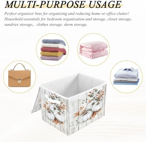 Bolaz Storage Bins with Lids and Handles - Image 7