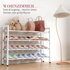 Bumusty 4 Tier Expandable Shoe Rack - Image 4