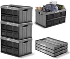 CleverMade Eco 62L Collapsible Storage Bin, 3 Pack by CleverMade