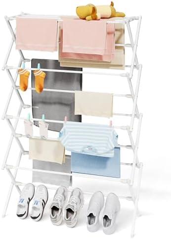 Sakugi Foldable 4-Tier Clothes Drying Rack 50.0" H by Sakugi