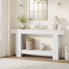 GarveeHome 63" Farmhouse 2-Tier Console Table - Image 4