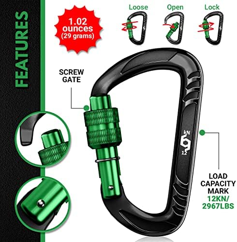 Rhino Produxs 12kN Heavy Duty Carabiner Clips - Image 3