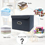 STOREONE Fabric Storage Cube Bins Foldable Organizer Container Collapsible - Image 3