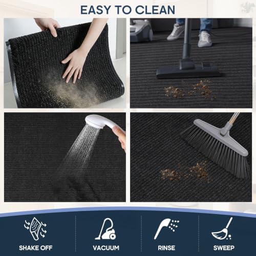 4'x8' Commercial Grade Front Door Mat Indoor Outdoor Entrance - Image 6