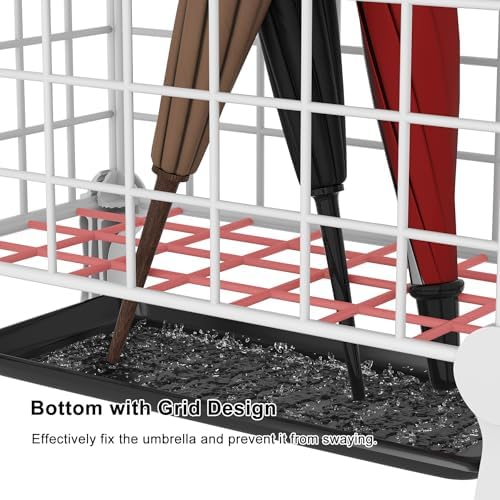AWTATOS Umbrella Holder Entryway, Umbrella Stand Freestanding - Image 5