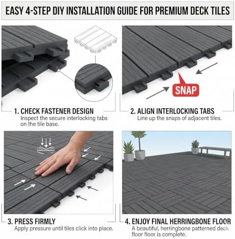 44 Pack Interlocking Deck Tiles - Image 4