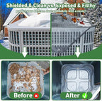Air Conditioner Covers for Outside, Mesh AC Covers for Outdoor Units, Universal - Image 4