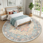 RELEANY Washable Area Rug, Round 10ft - Image 2
