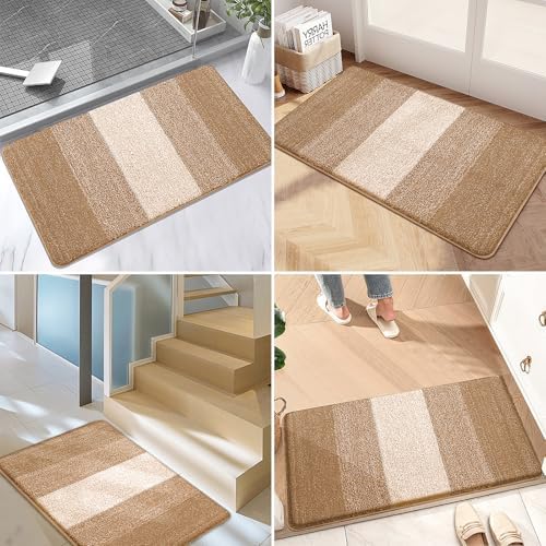 Kitinjoy Indoor Outdoor Door Mat, 59x24 Non-Slip Dirt Trapper Doormats - Image 6