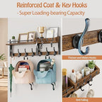 29 inch Coat Rack Wall Mount - Image 2