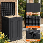 Flamaker 50 Gallon Deck Box, Package Delivery Storage Box - Image 5