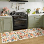 DUKINO 2x6 Runner Rug, Floral Washable Rug - Image 5