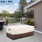 Outdoor Patio Coffee Table Cover, 600D Waterproof Heavy Duty Outdoor Table Cover - Image 6