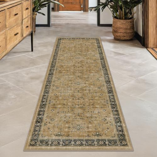 Hazo Haus Boho 2x7 Runner Rug for Hallway, Washable Runner Rug for Kitchen - Image 6
