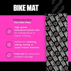 Muc-Off Bike Mat, Foldable Waterproof Floor Protector - Image 2