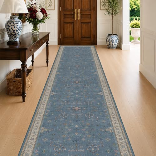 Vintage 3x12 Long Hallway Runner Rug by HazoHaus
