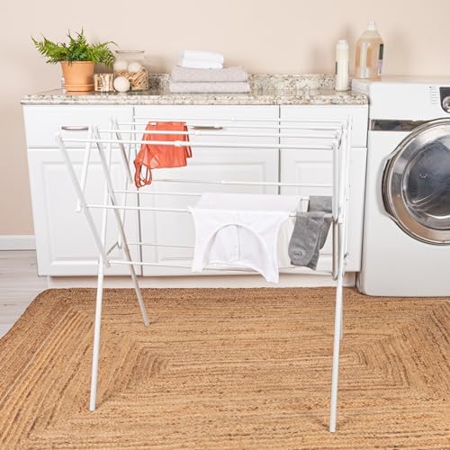 Household Essentials Clothes Drying Rack, Expandable and Collapsible Laundry - Image 3
