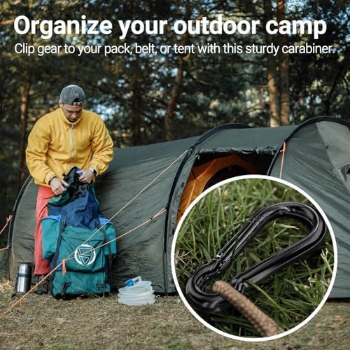 sprookber Stainless Steel Spring Snap Hook Carabiner - Image 5