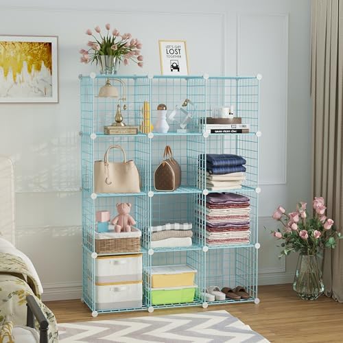 C&AHOME Wire Cube Storage, 12 - Image 2