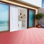 Pure Garden 6-Pack Polypropylene Interlocking Patio Deck Tiles - Image 2