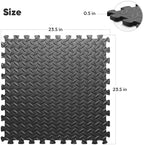 16 Pack 64 sqft Home Gym Mat, Puzzle Exercise Mat, EVA Interlocking Foam Floor - Image 2