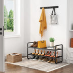 Expandable Metal Shoe Rack for Closet, Entryway & Garage - Image 2