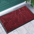 Yimobra Leaf Pattern Door Mat, 36 x 24 in by Yimobra